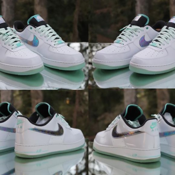 Nike Air Force 1 Low 07 LV8 Abalone Men’s Size 15 - Picture 9 of 12
